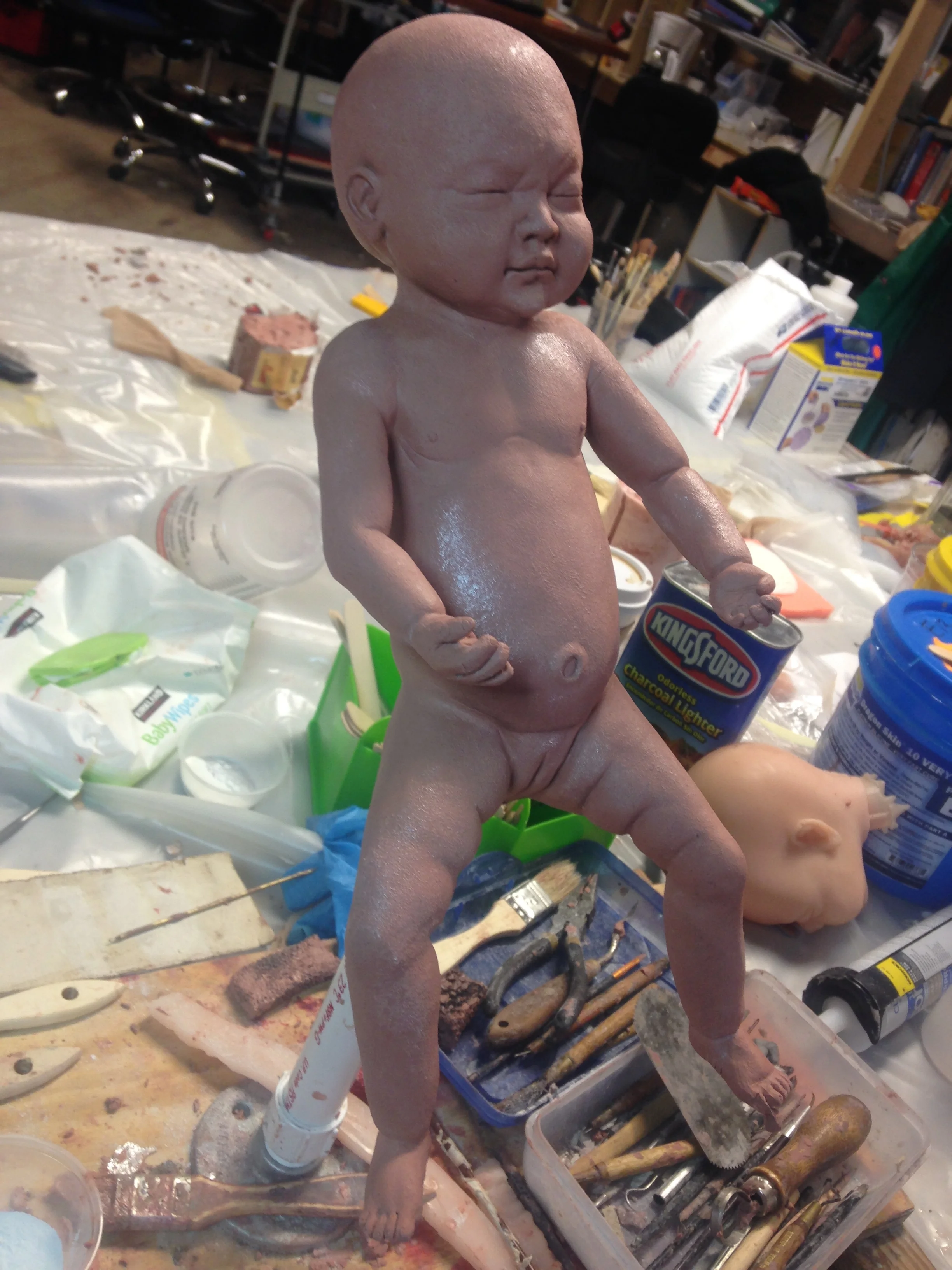 Premature baby sculpt