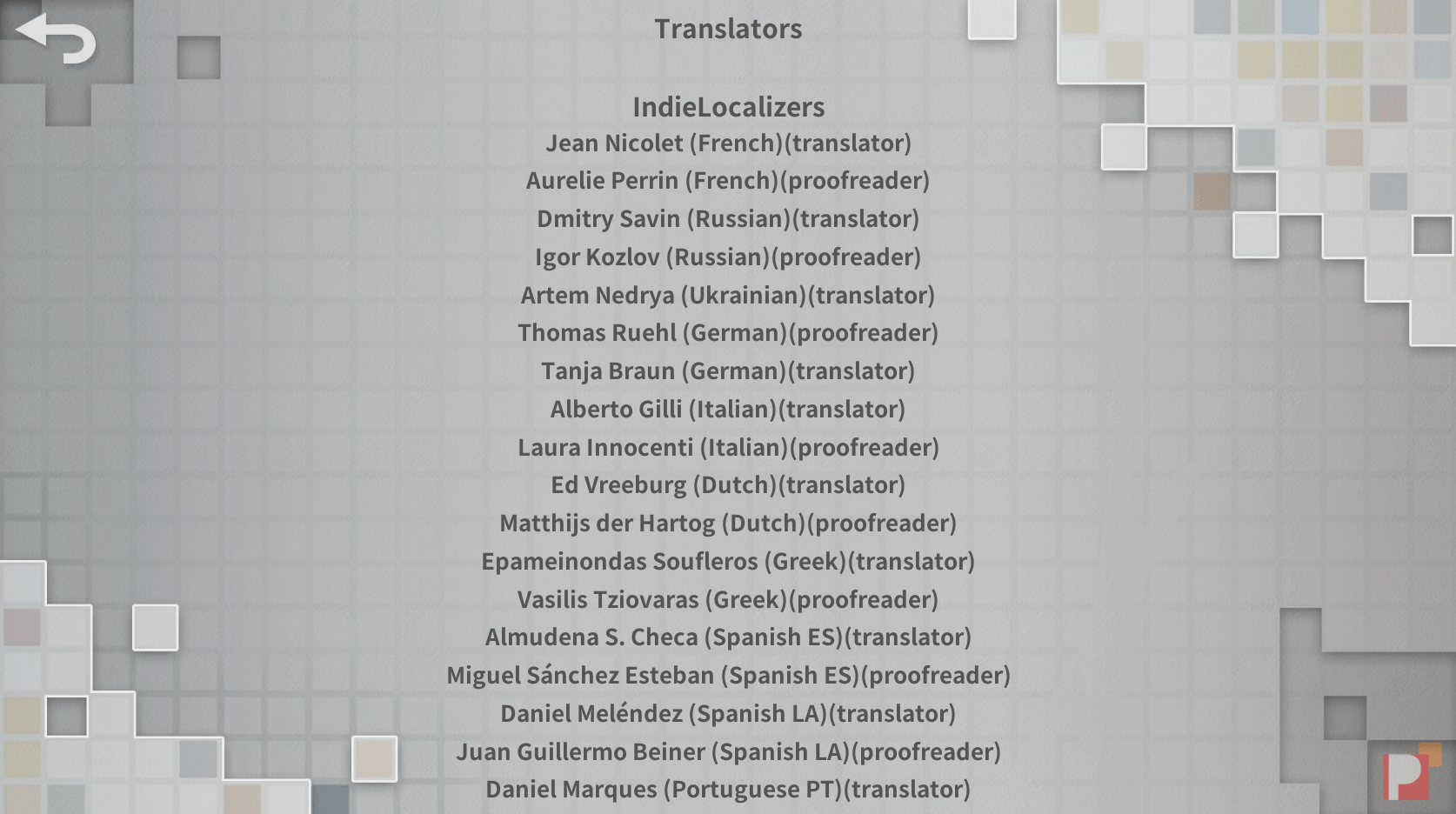 Credits for Draw Puzzle (video game, EN-UK)