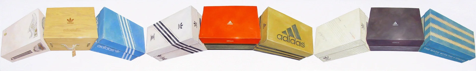 08 Adidas Vista, 2007, oil on canvas, 18 x 120.jpg