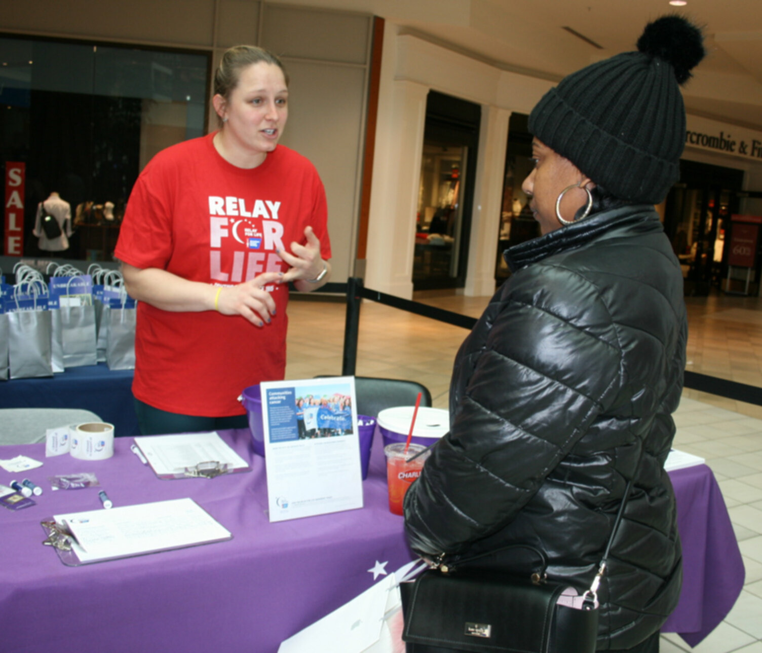 Relay for Life Talking.JPG