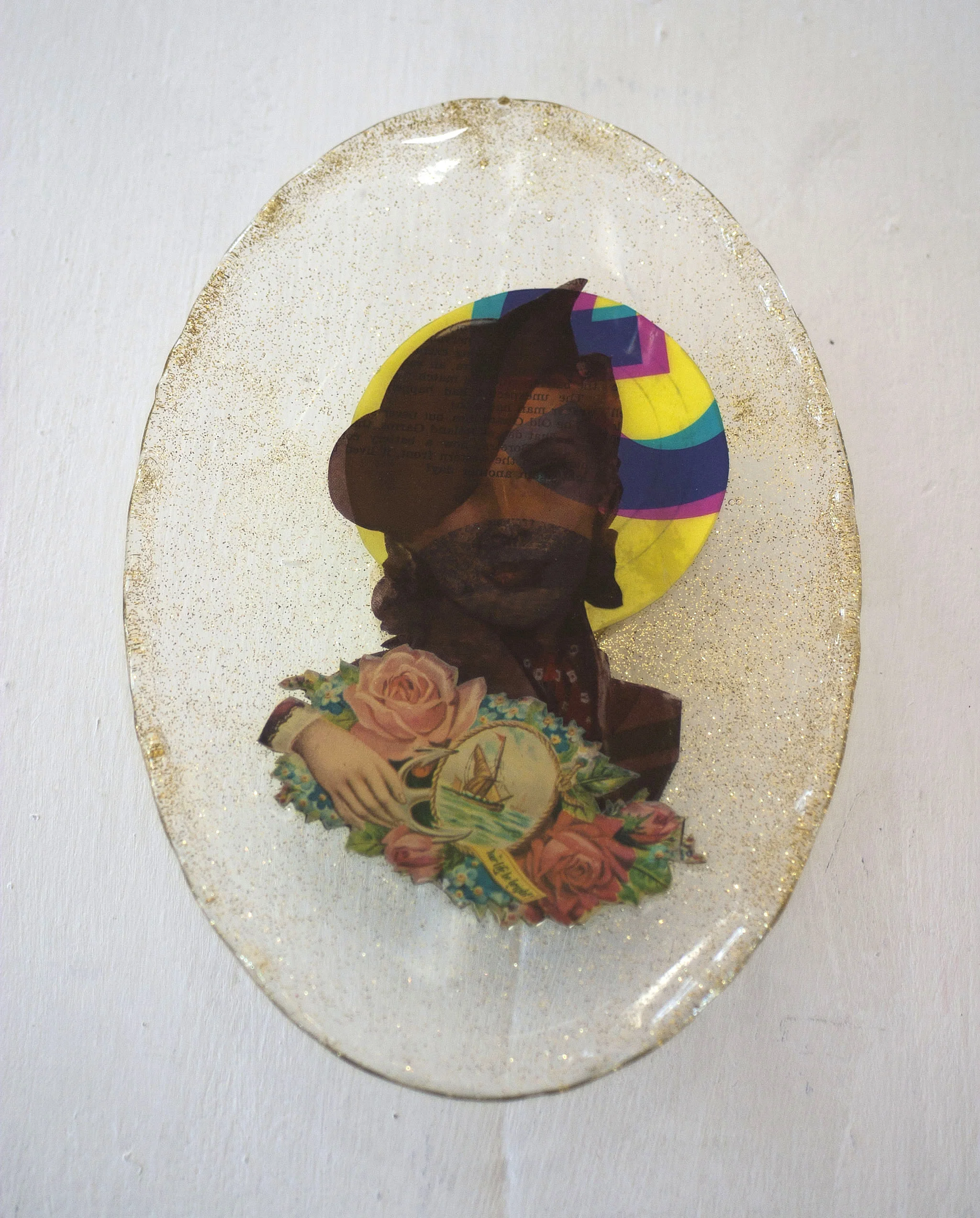 Be Bright, 2016, Found objects/mixed media