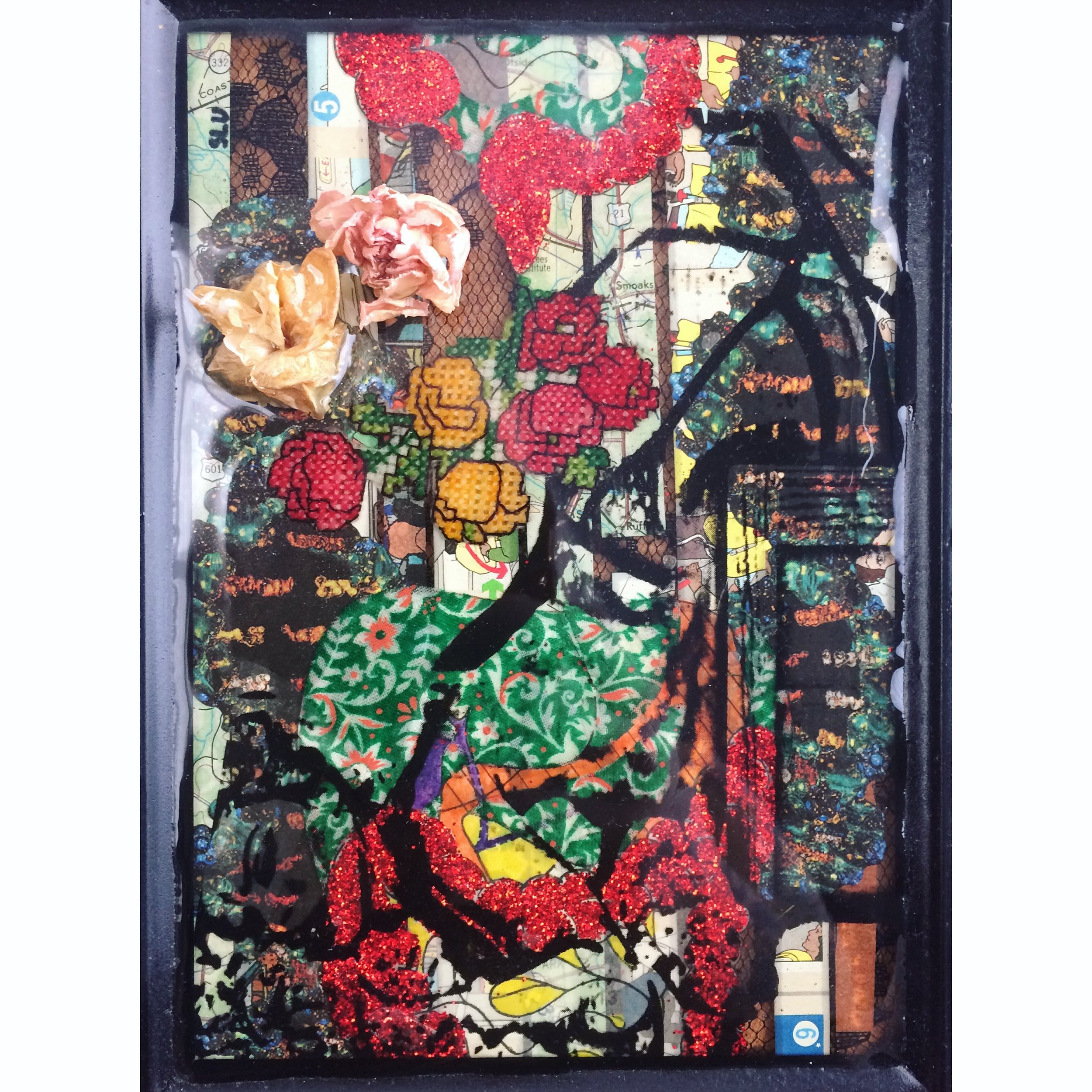 Untitled, 2014, Found objects/mixed media