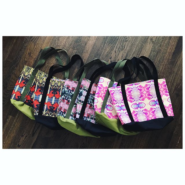 Fresh batch of Weekend Bags hit the shop last night. These pretty babies make the perfect gift for all the pretty bbs on your list! Hit up link in bioooo 💝👶🎄