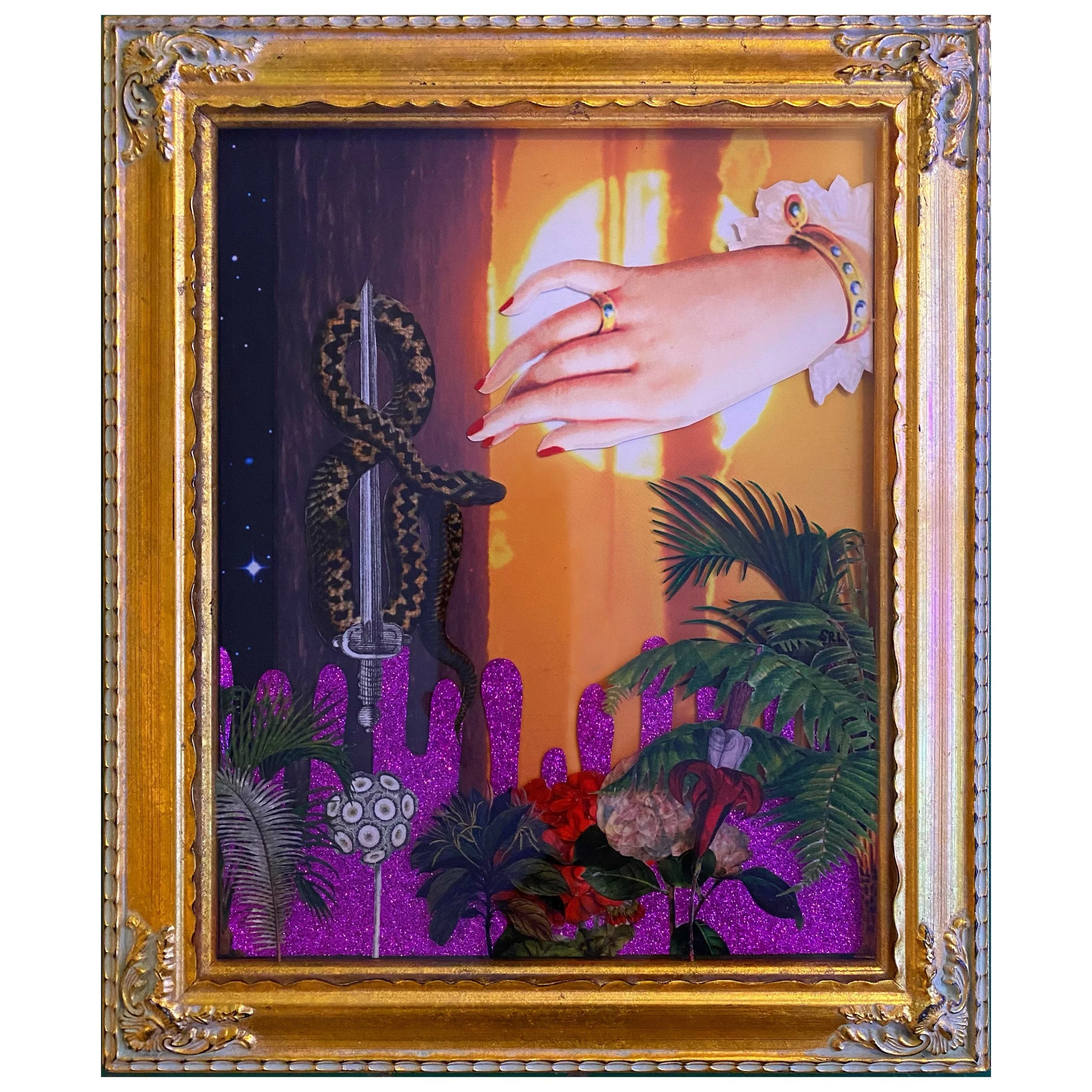 Sun Child, Mixed Media/Found Objects, 2021