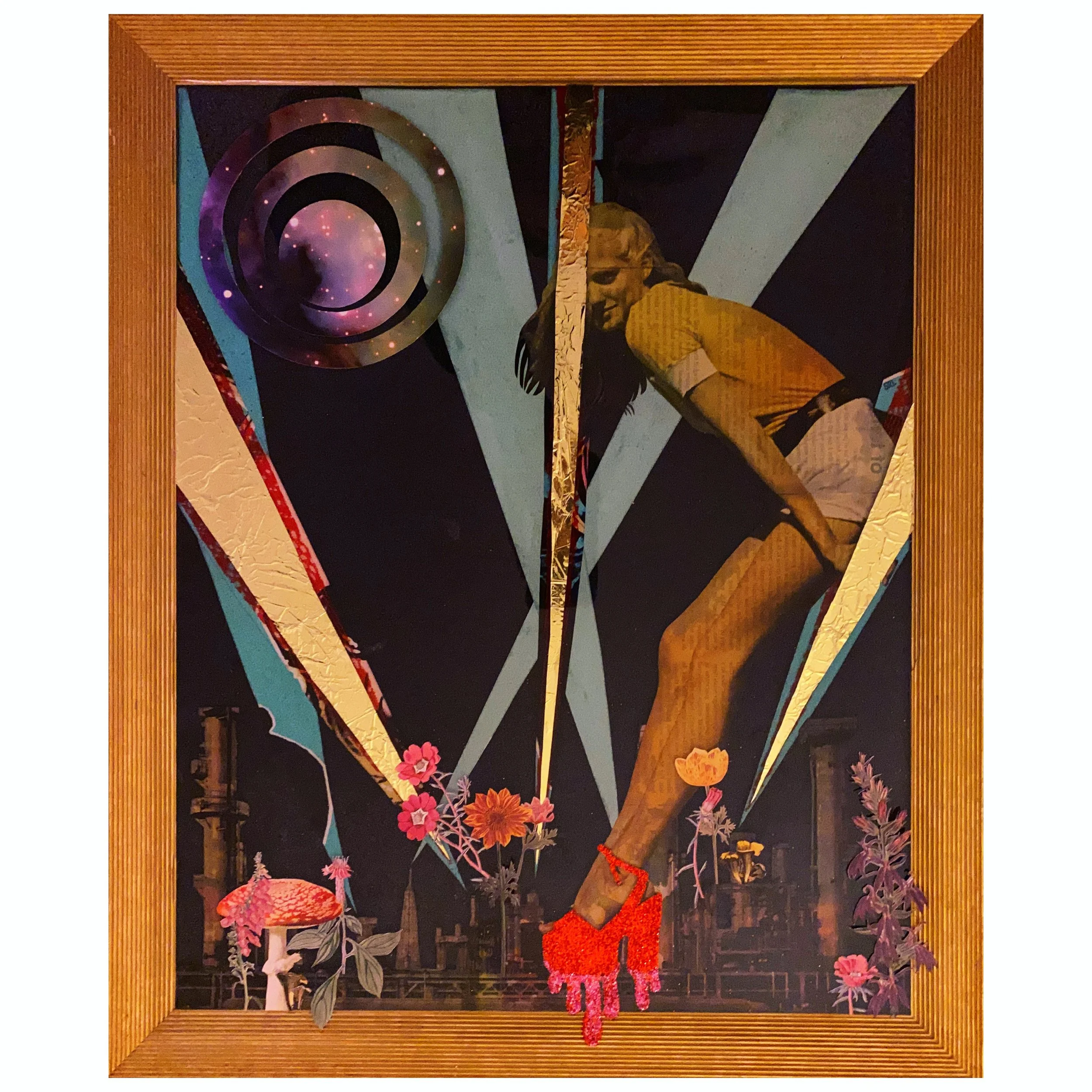 Radioactive, Mixed Media/Found Objects, 2021