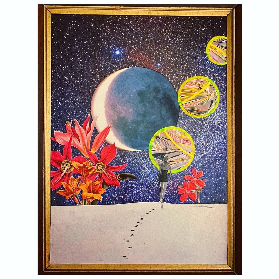 Remind Me Of My Gravity, Mixed Media/Found Objects, 2021