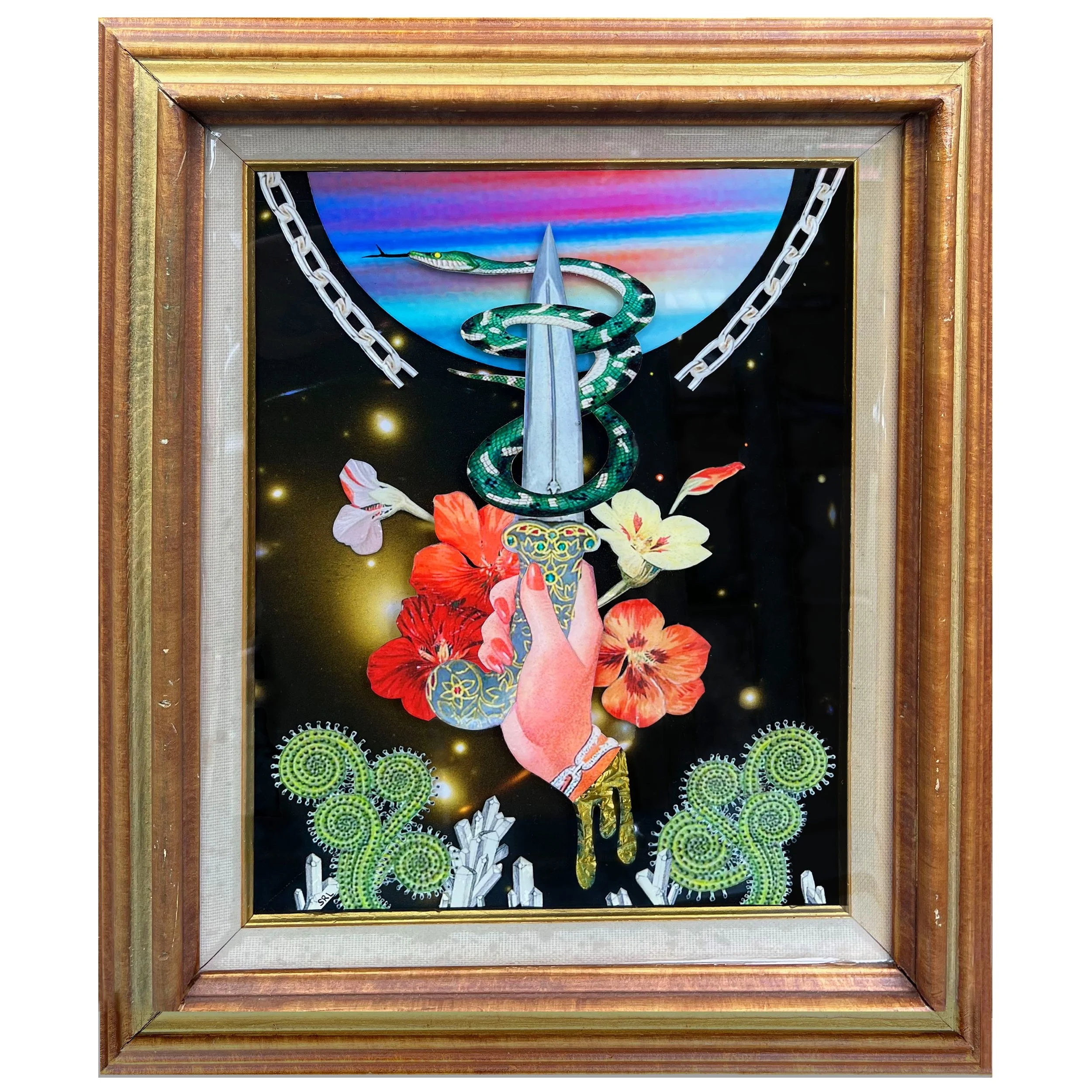 Ophelia, Mixed Media/Found Objects, 2022