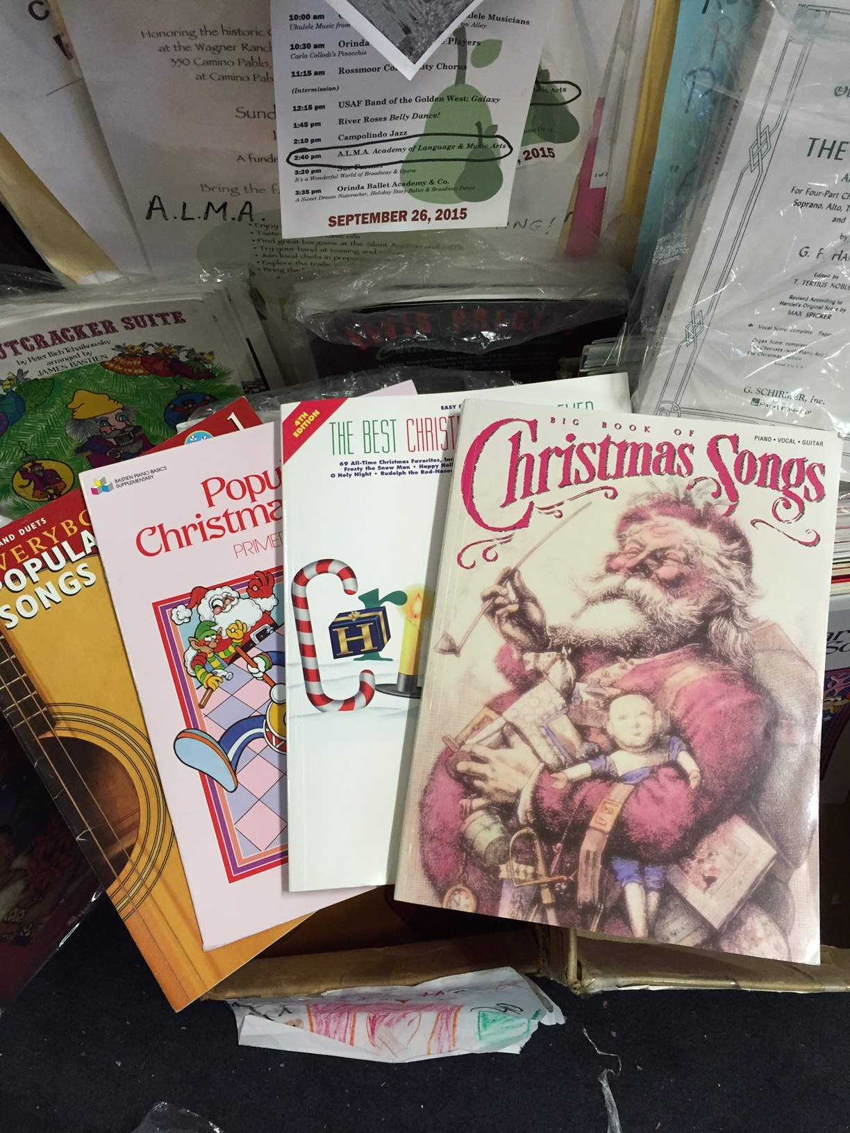 For the Carolers : Stock up on classic holiday sheet music for piano, vocal and guitar. We hope you’ll knock on our door and serenade us with your holiday spirit.