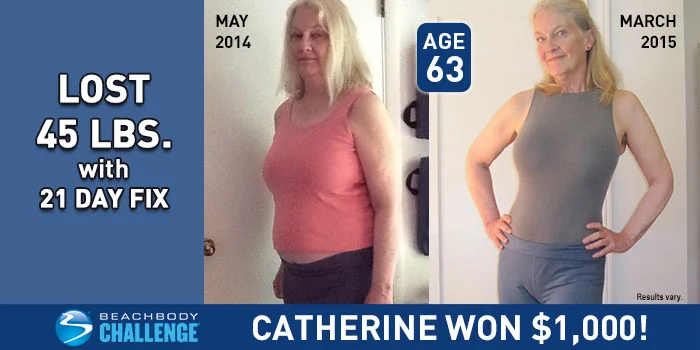 21 Day Fix Results: This 63-Year-Old Lost 45 Pounds ...