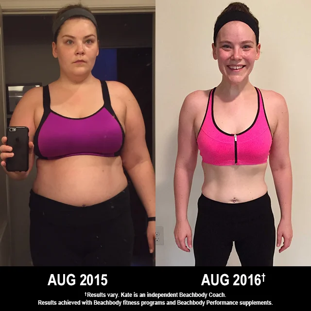 Beachbody Results: Kate Lost 70 Pounds with 21 Day Fix and ...