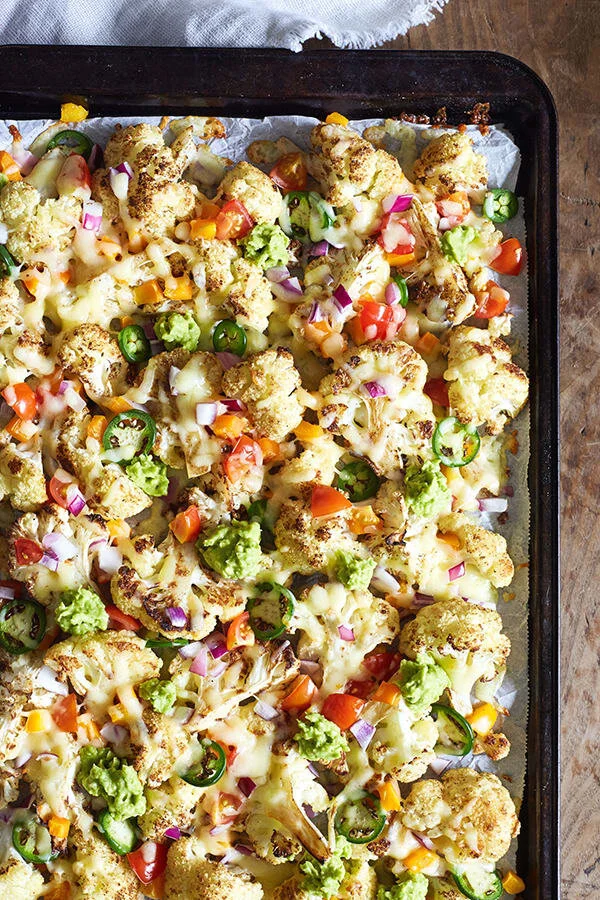 Cheesy Cauliflower Nachos Iamsuper Fit