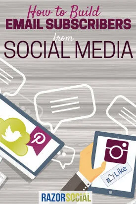 How to build email subscribers from Social Media ~via @IanCleary