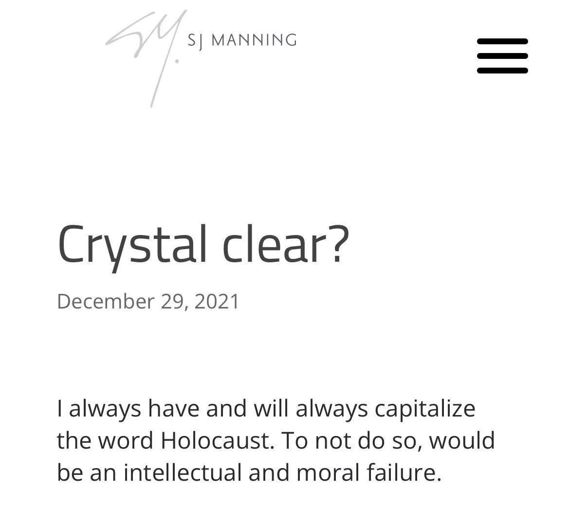 Crystal clear? ~via @SJManning