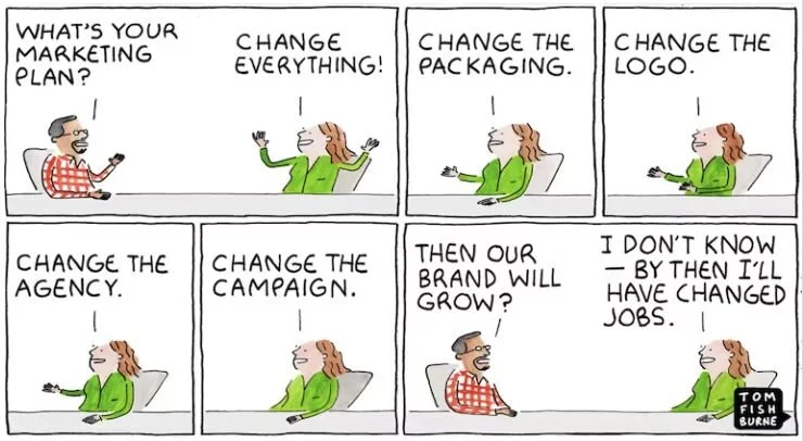 The best marketers are conservative - with a small ‘c’. ~via @audaciousmark