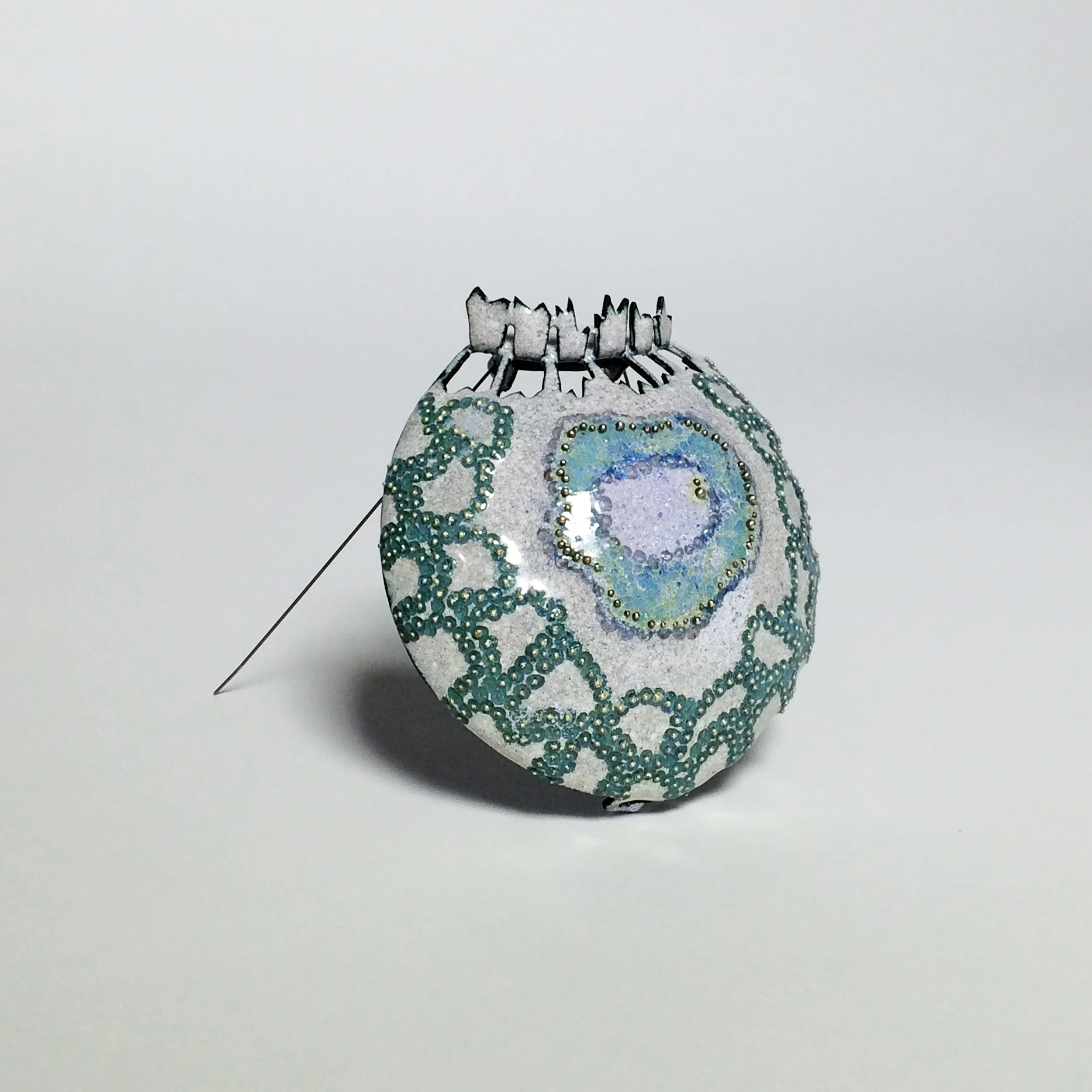 Blueberry Brooch