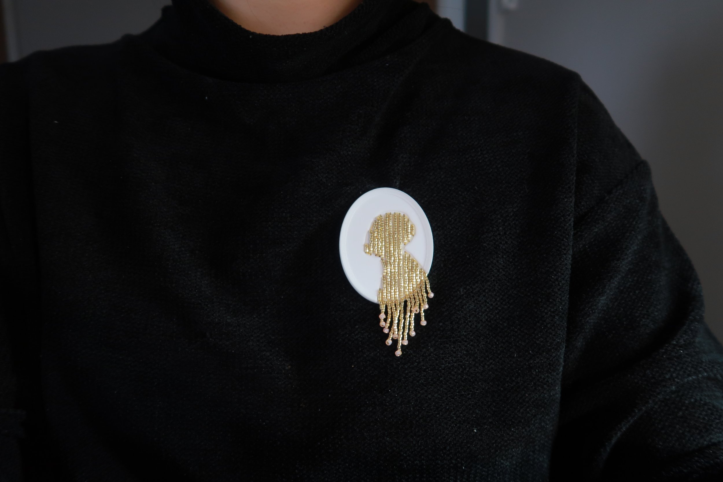 Klimt Brooch