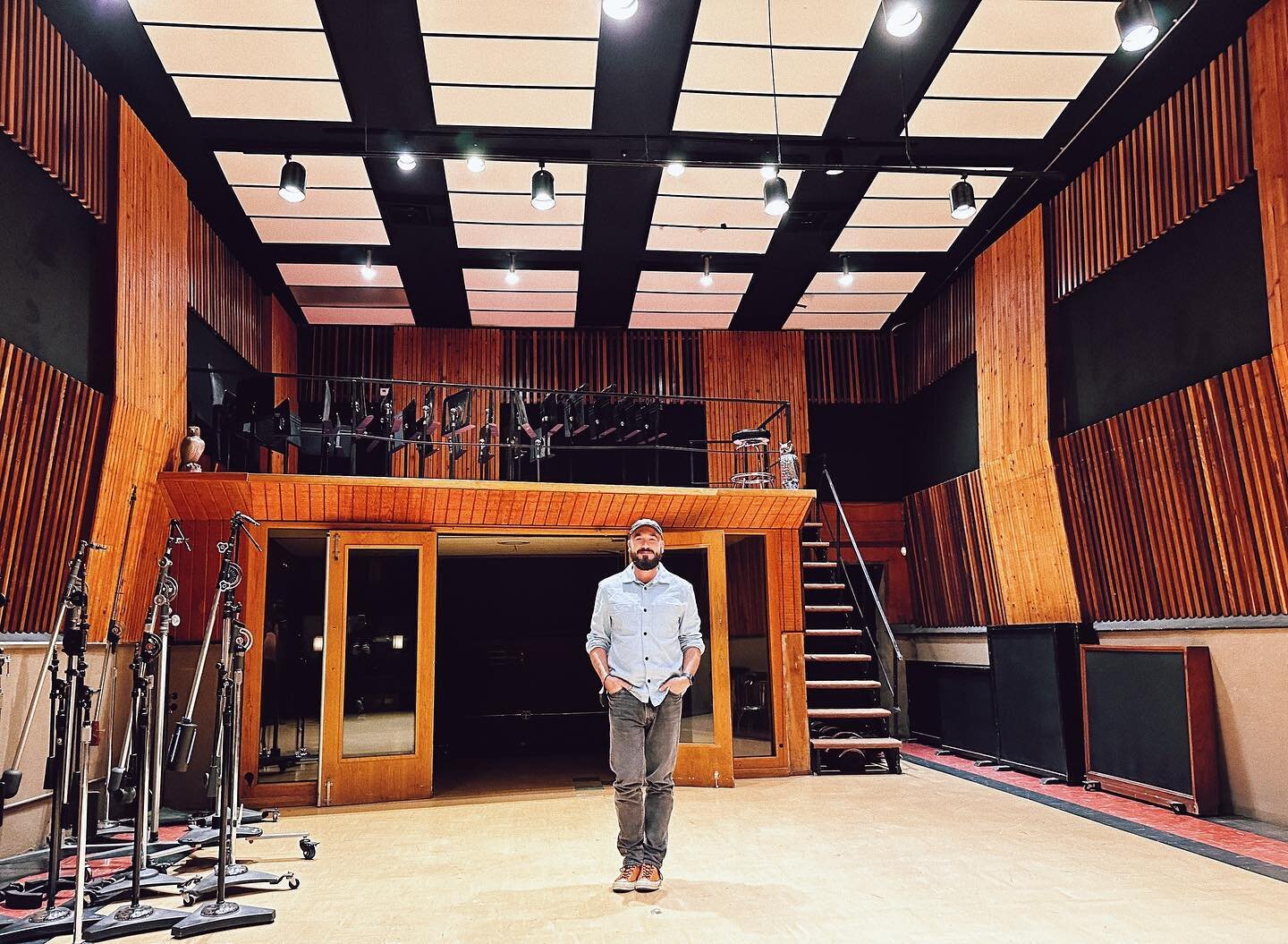 Recorded in one, peeked into three and stood for a photo in two- fun day at EastWest Studios. It&rsquo;s wild to think what these rooms have heard over the years.