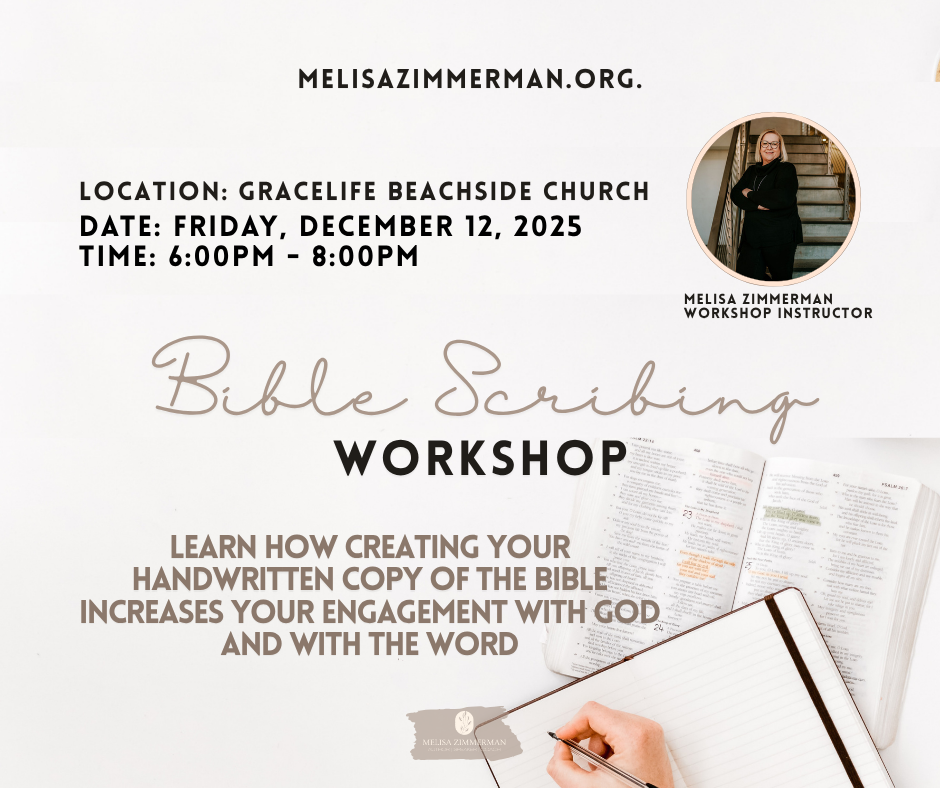 Bible Scribing Workshop
