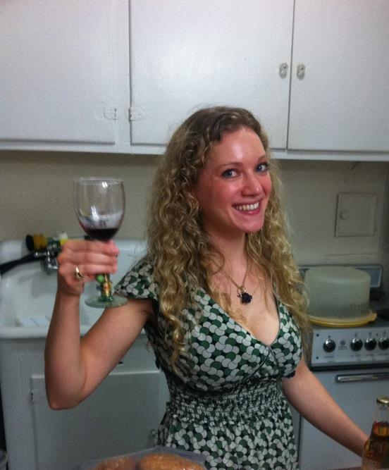 Look at those skinny "I just had mono and couldn't eat or drink or move for several months" arms.