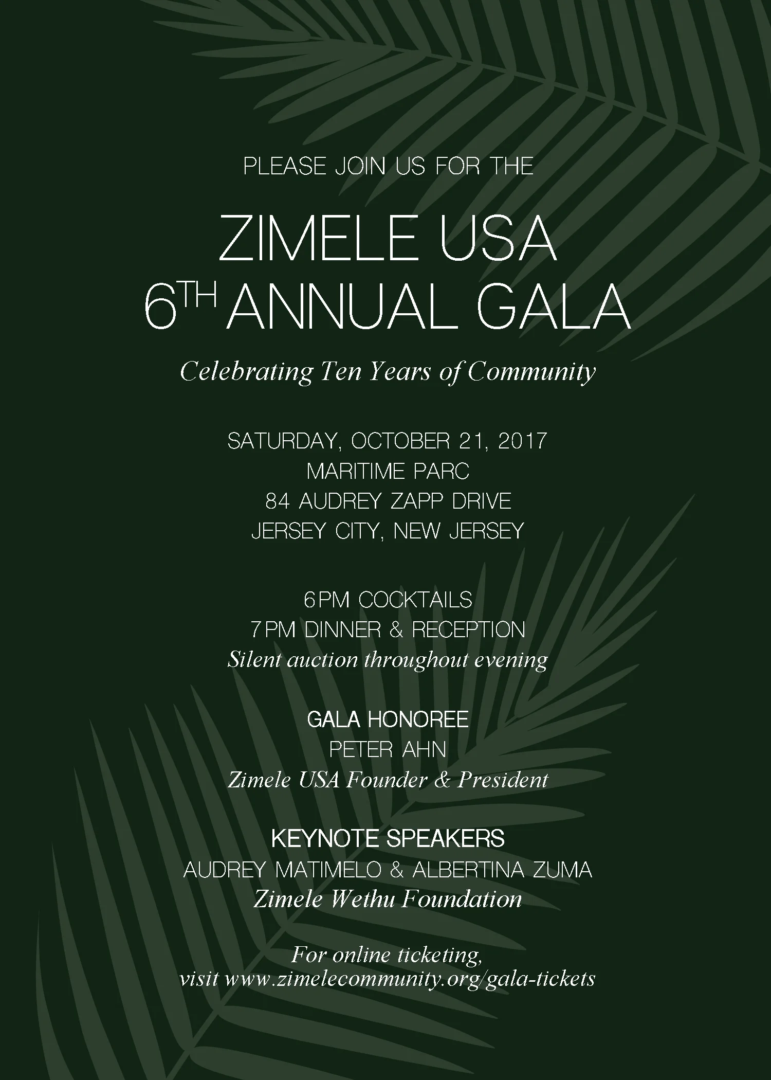 Zimele USA Gala - 6th Annual Gala