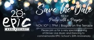  EPIC Party with a Purpose: Annual Dinner