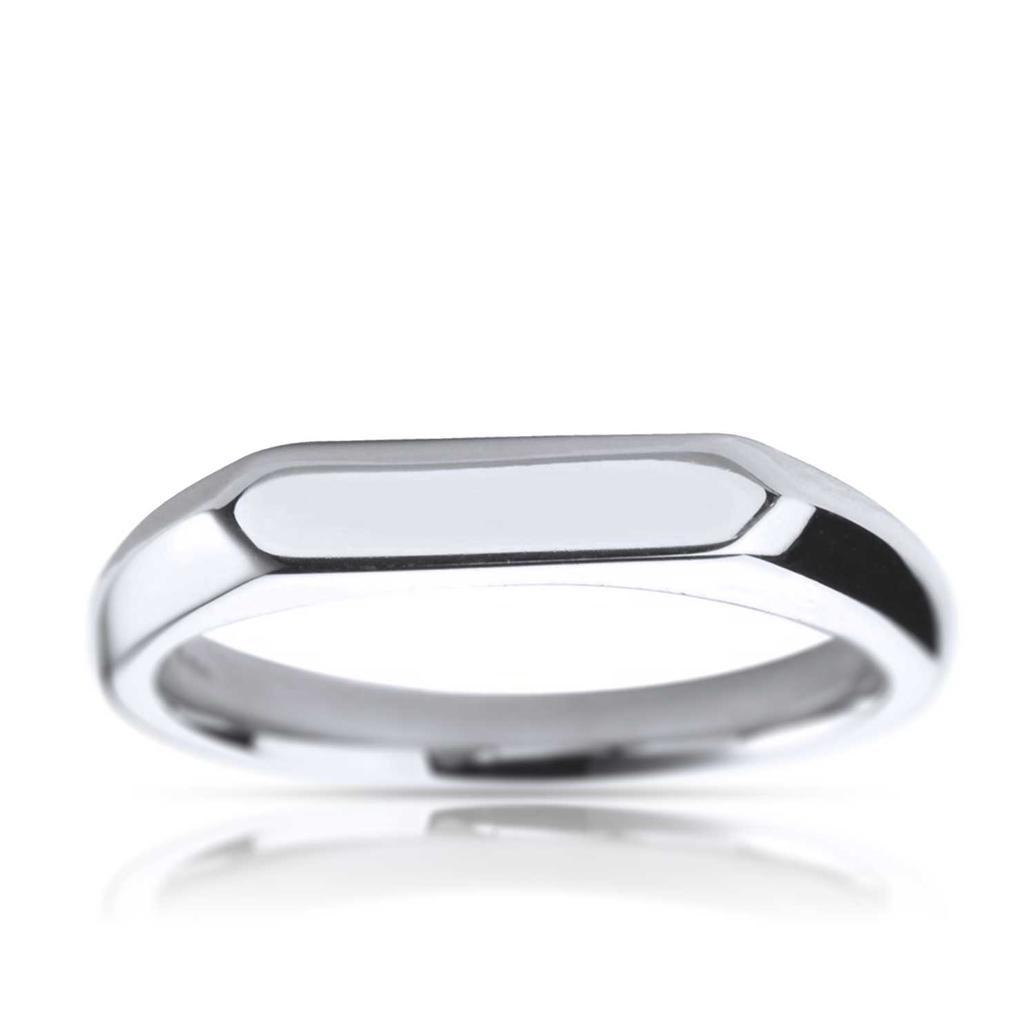 HExagon Ring Gold Ring Details about   Hexagon stainless steel Signet Ring men women Ring