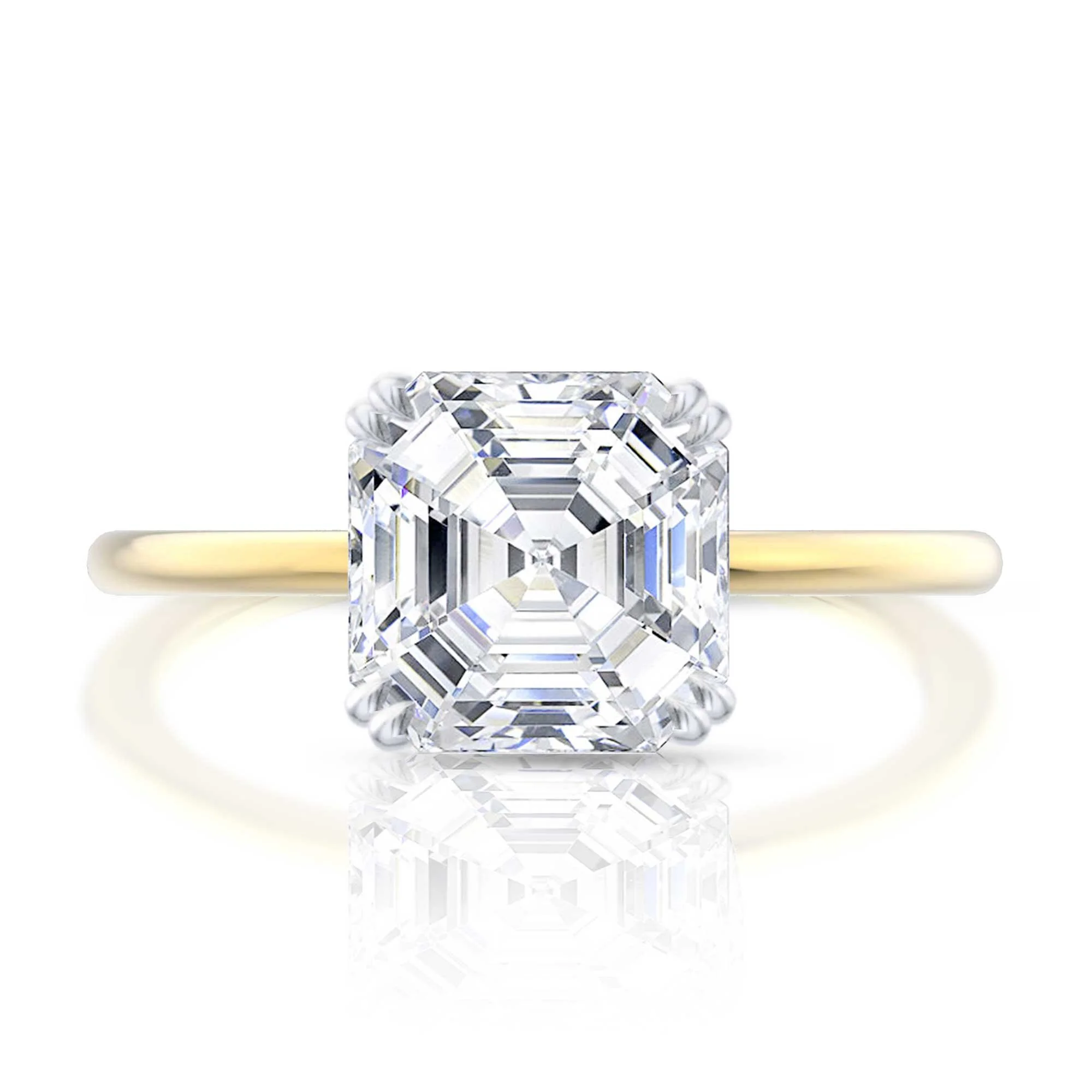 asscher engagement rings