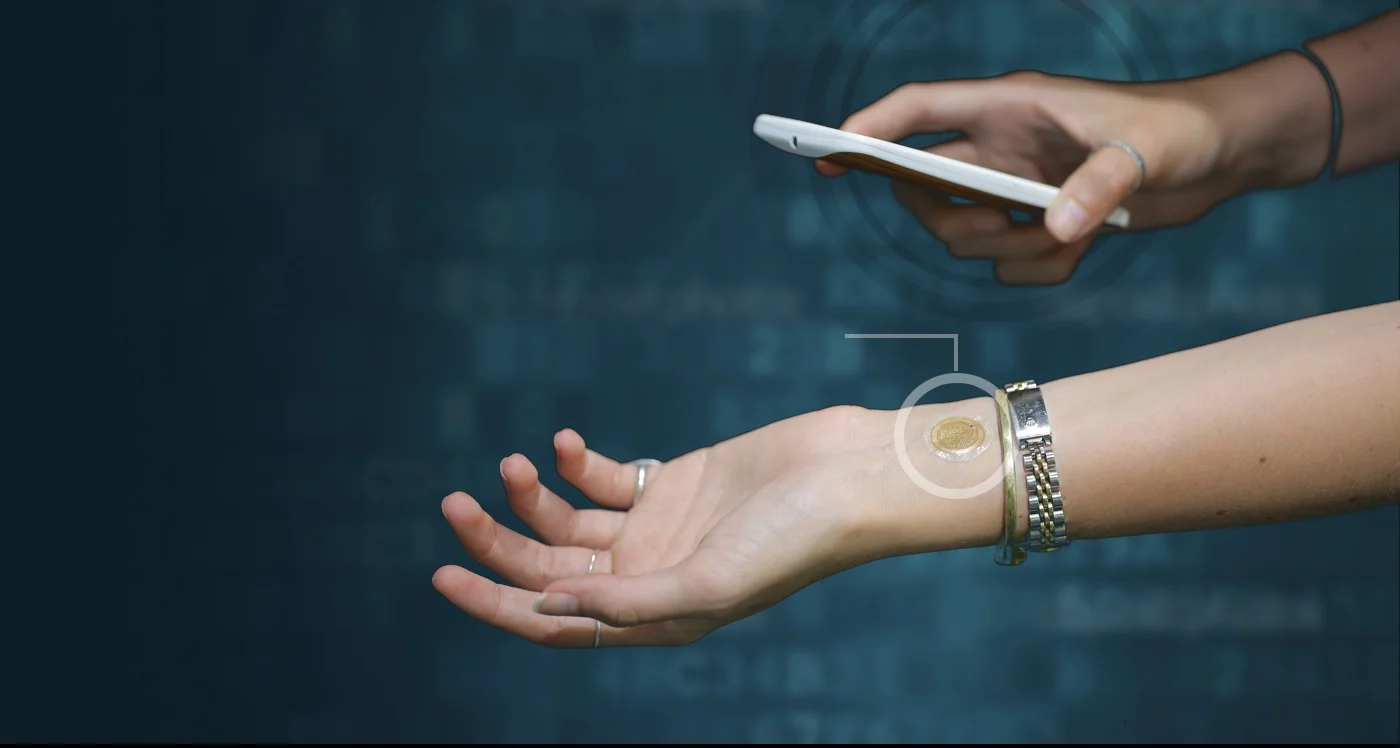 The eSkin tattoo is a wearable NFC device