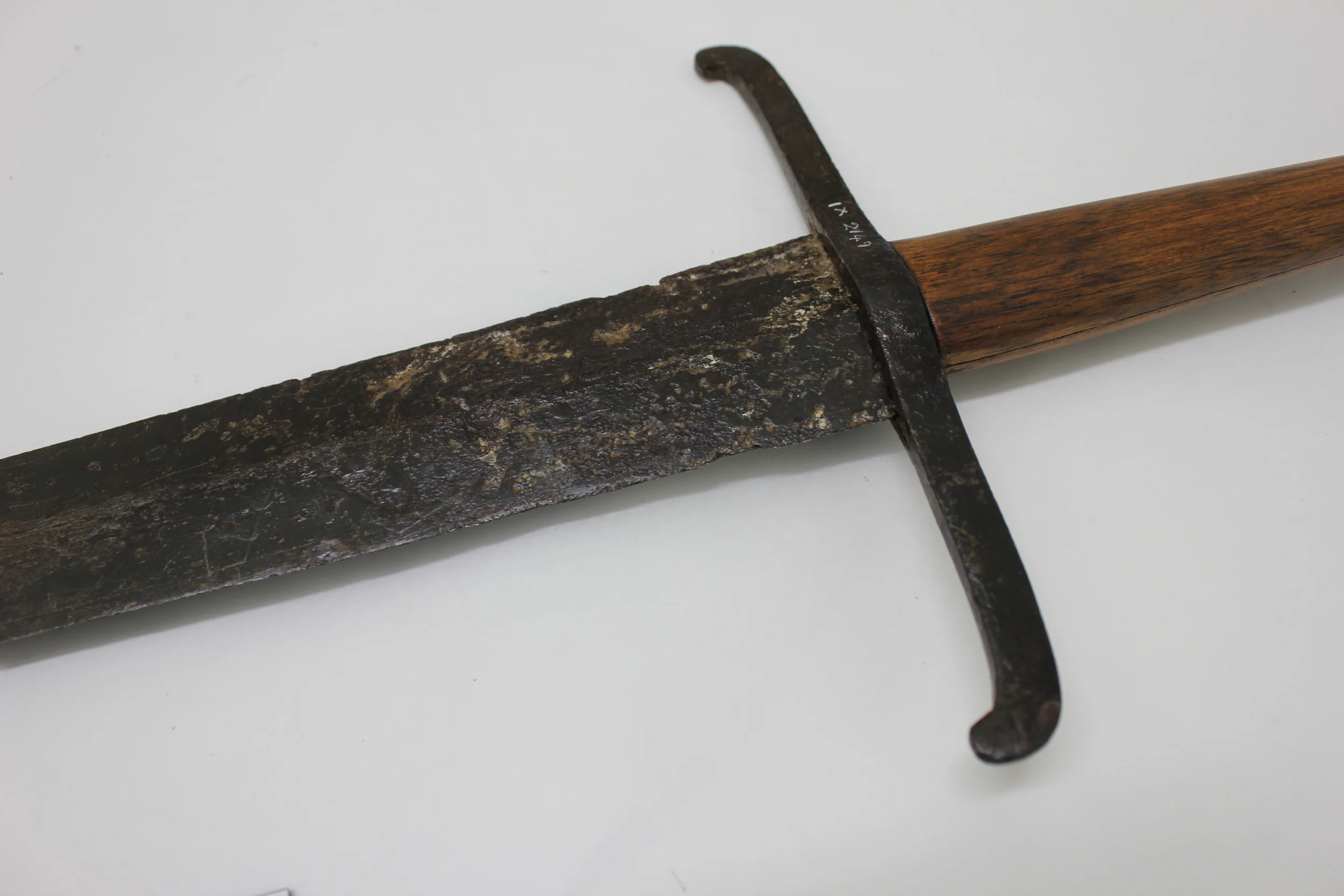 15th Centure Sword from Agincourt before treatment