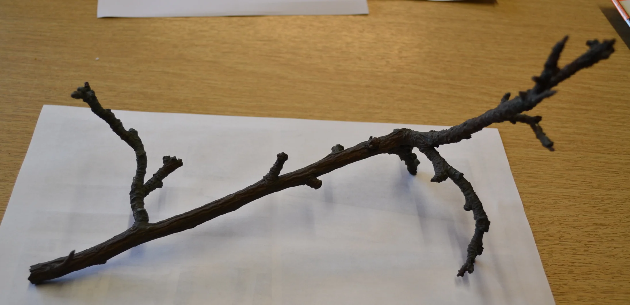 Bronze branch section (awaiting repair)