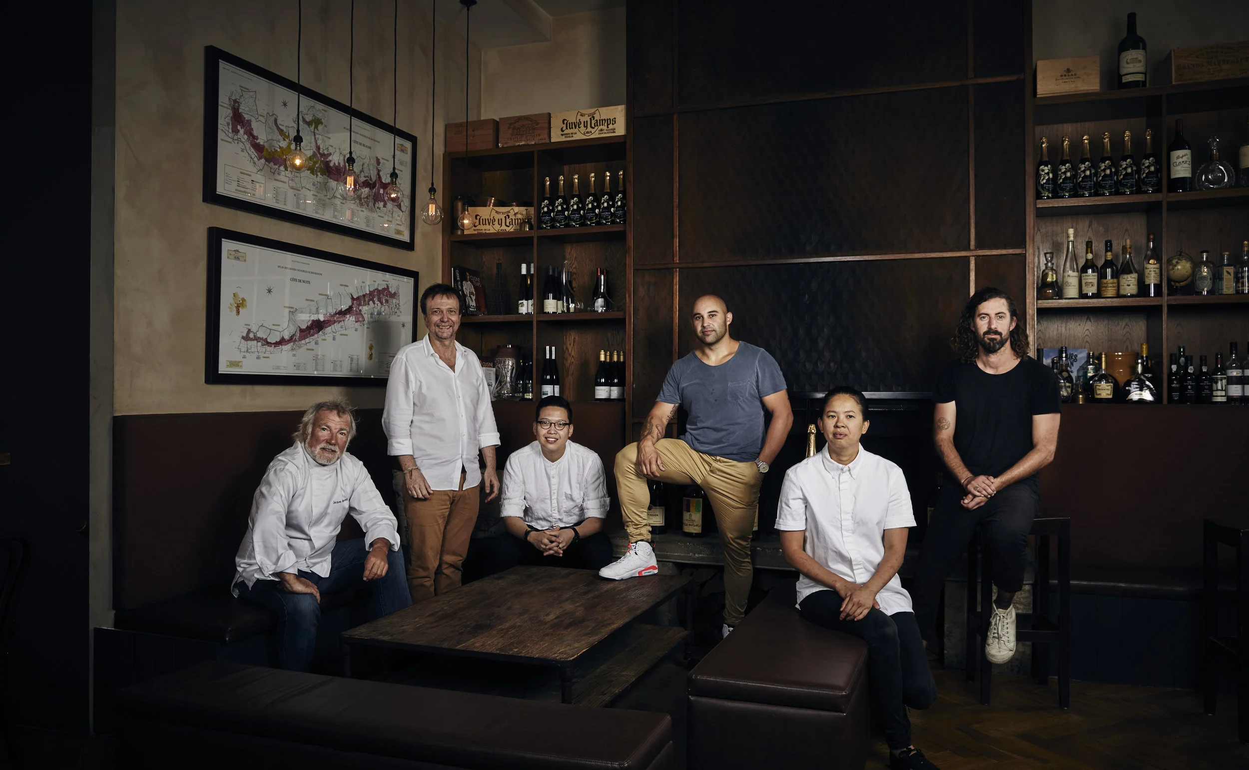 Top chefs unite for #CookForSyria: Jacques Reymond, Frank Camorra, Karen Martini, Dave Verheul