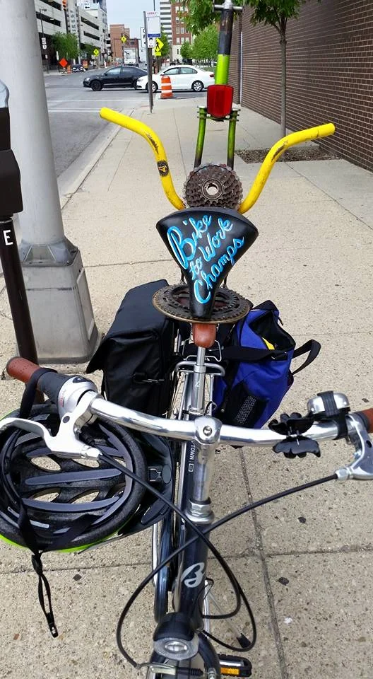 bike to work trophy