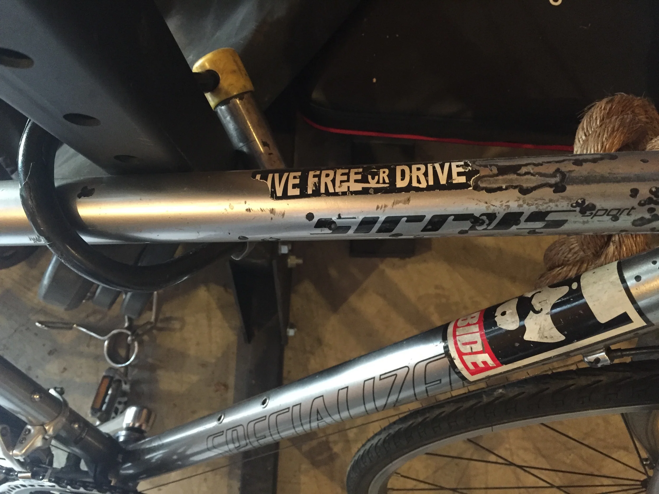 Lock it up, even in a garage!