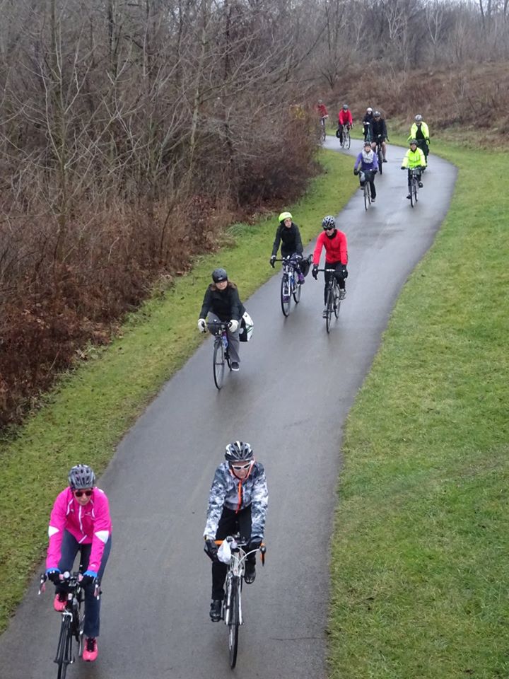 "TAKING refuge" on the Alum Creek Trail. Photo credit: Craig Clark