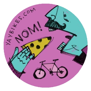 August's button, courtesy artist Thom Glick