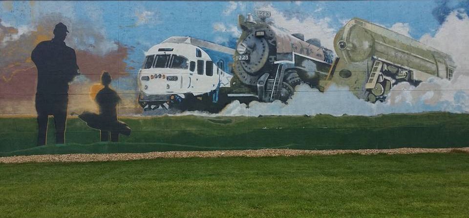 The Golf Depot mural