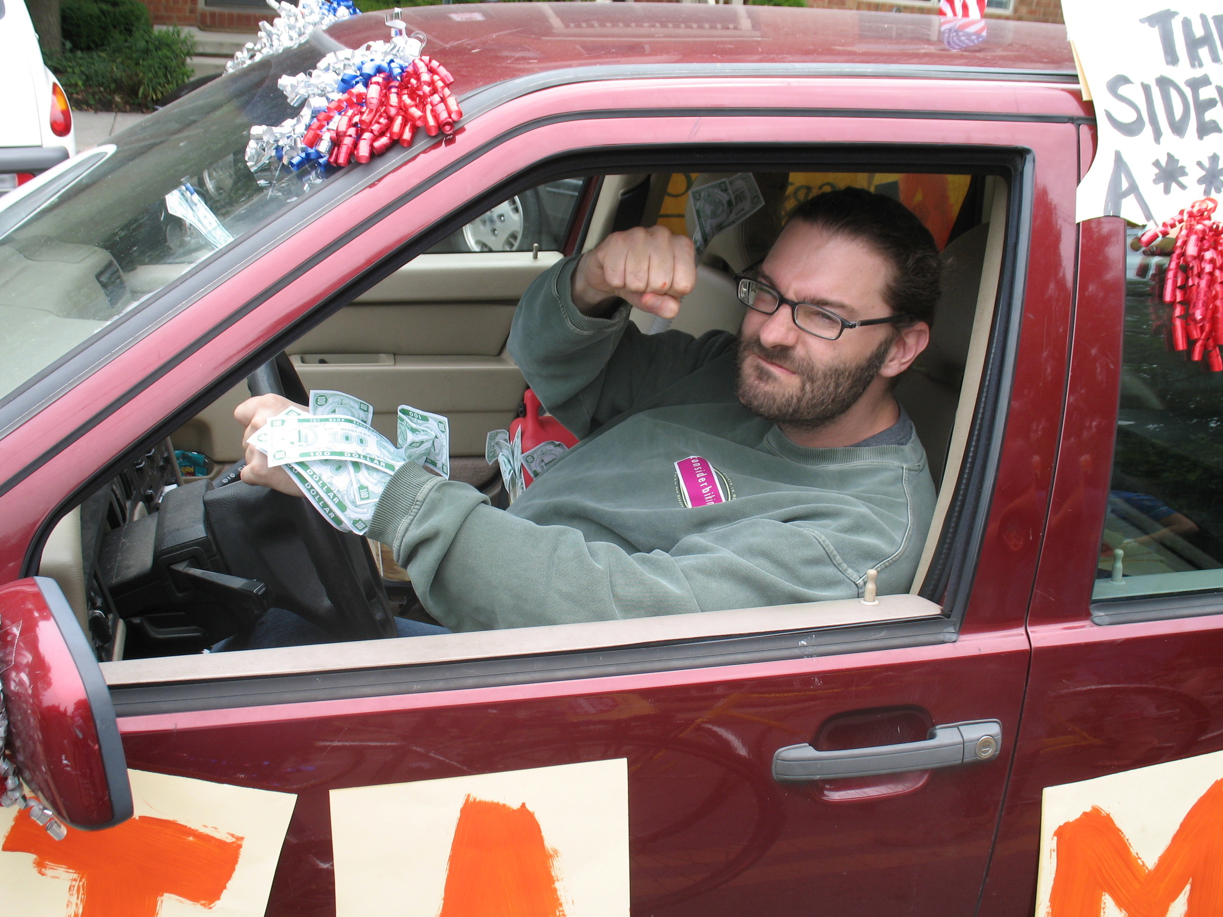 Angry Driver Mike Reed!