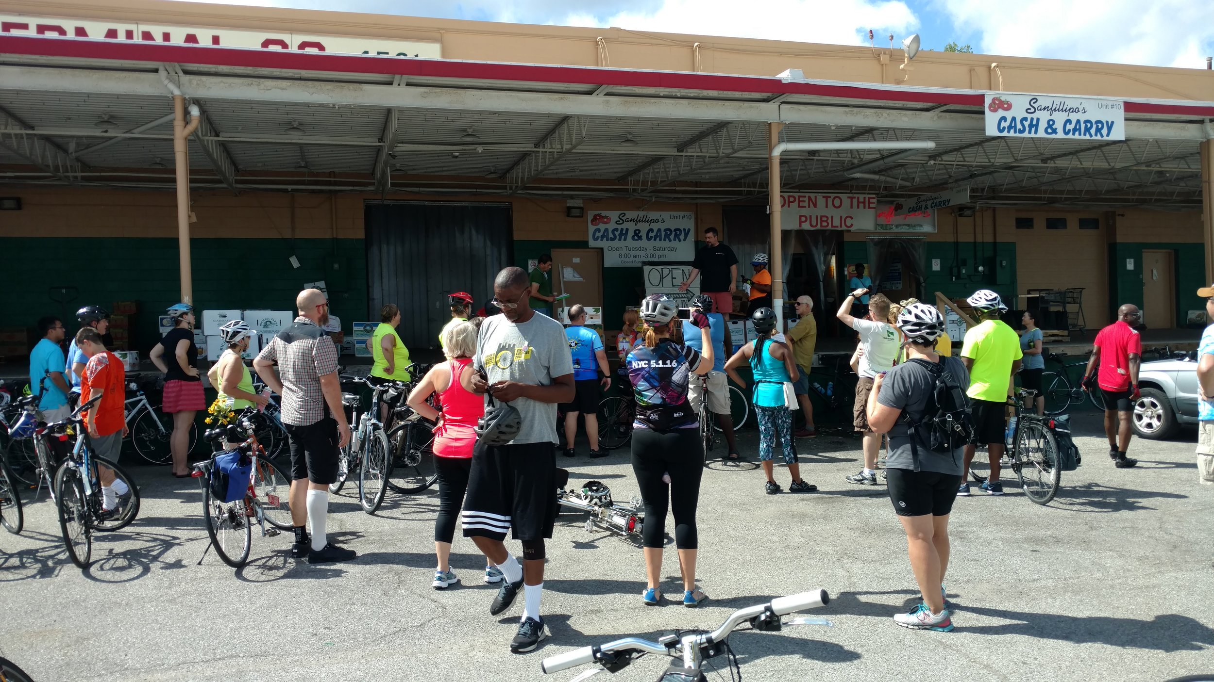 Ready to explore Sanfillipo Produce. Photo credit: Alec Fleschner