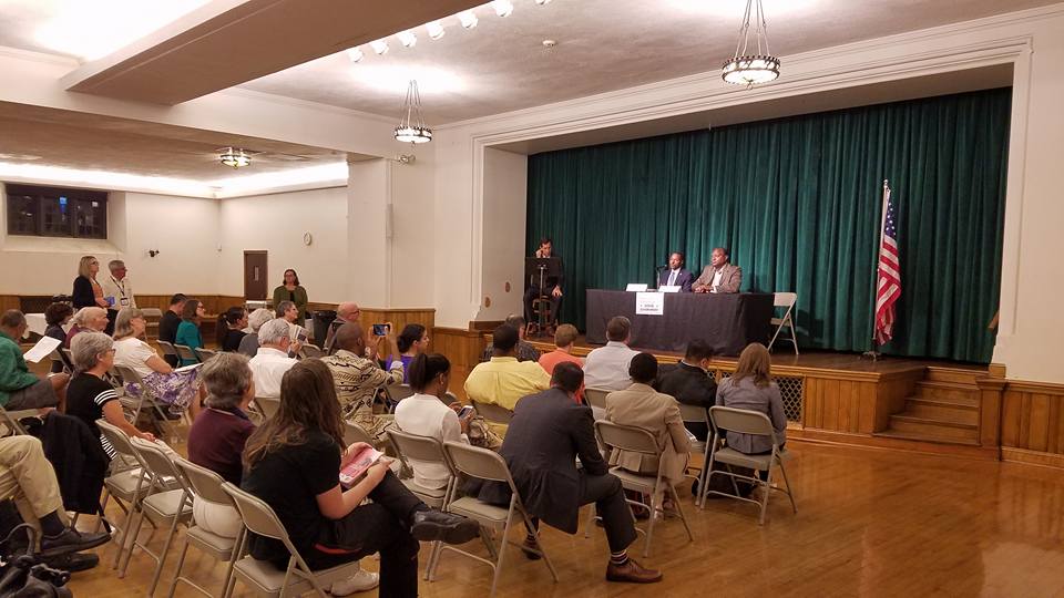 Franklin County Consortium for Good Government's candidate forum, presented in partnership with DRAC and Yay Bikes! Photo credit: Bob Bickis