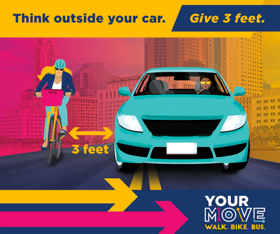The Ohio Department of Transportation and the Ohio Department of Health are unveiling their new active transportation campaign this month!