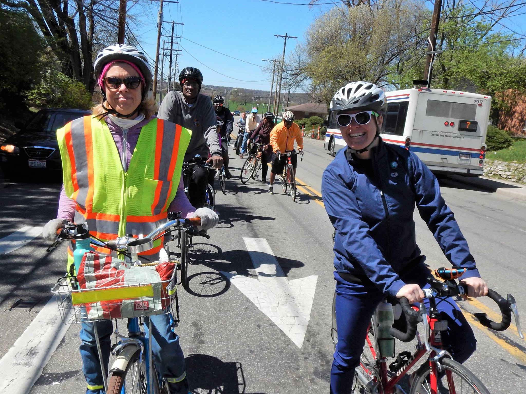 A long ride down Morse Road is better with friends. Photo credit: Keith 'Lugs' Mayton