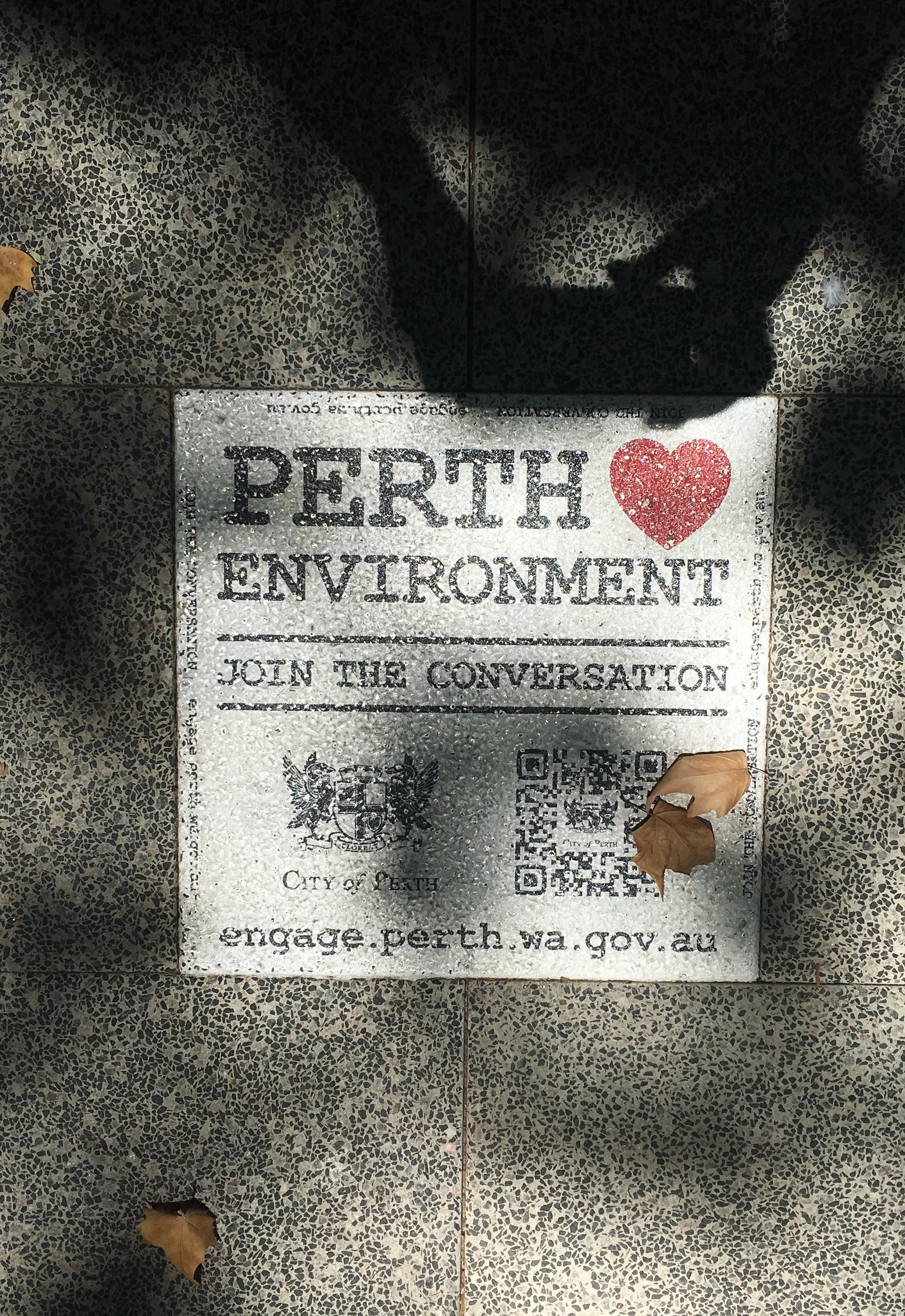 Pavement advertising :)