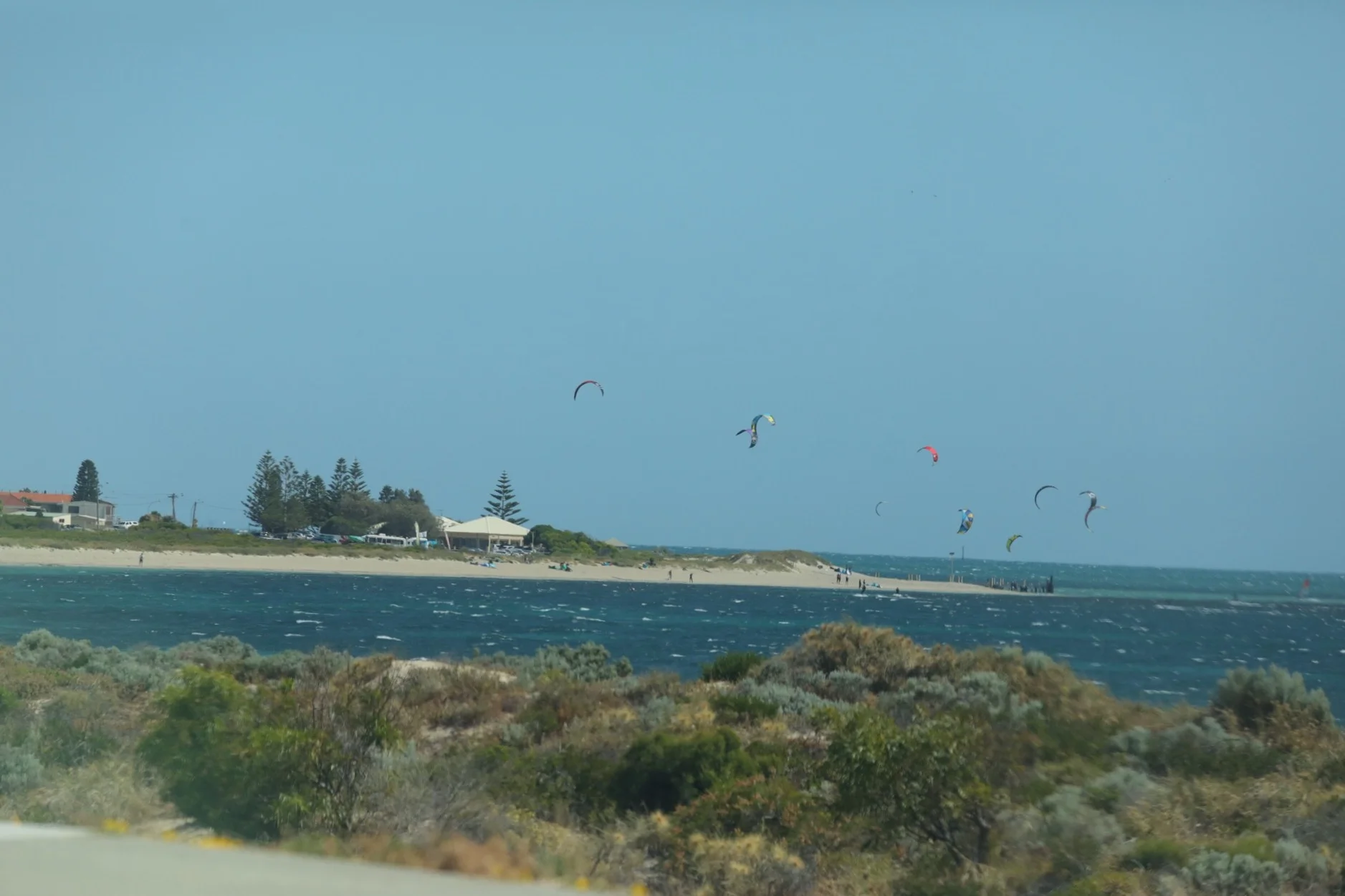 Wind surfers!