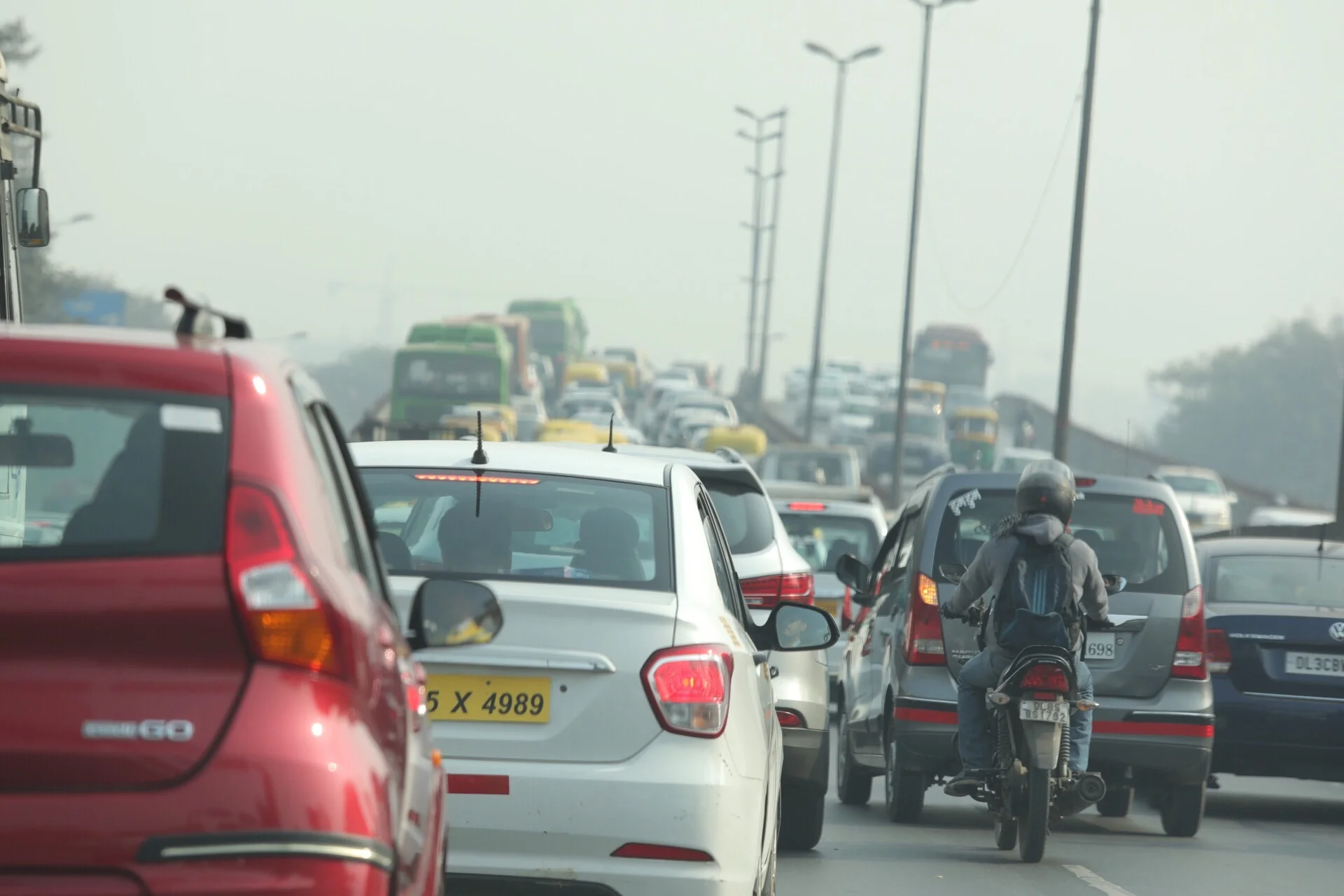 Delhi Road Chaos!