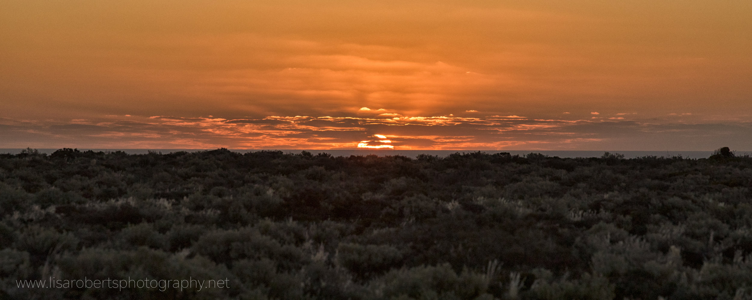  Desert Sunset, The Nullabor, South Australia 