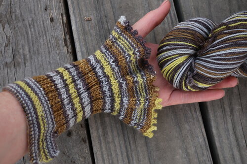 Treat People with Kindness Six Stripe Self Striping Sock Yarn with Coo -  Desert Vista Dyeworks