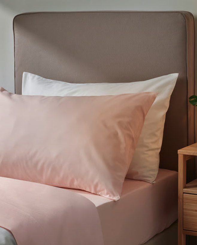LIGHT PINK SHEET SET - TWIN