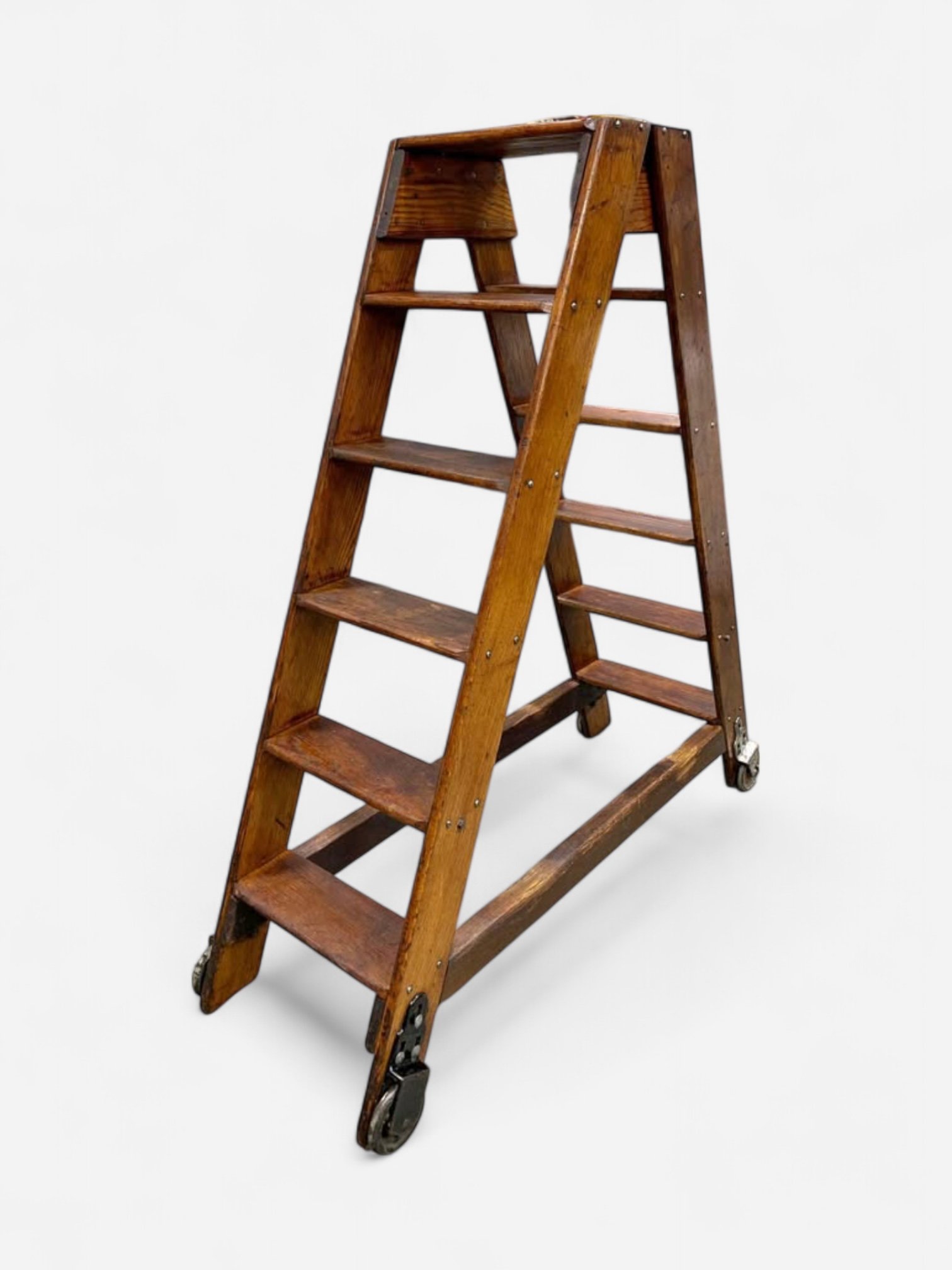 1930S LIBRARY LADDER