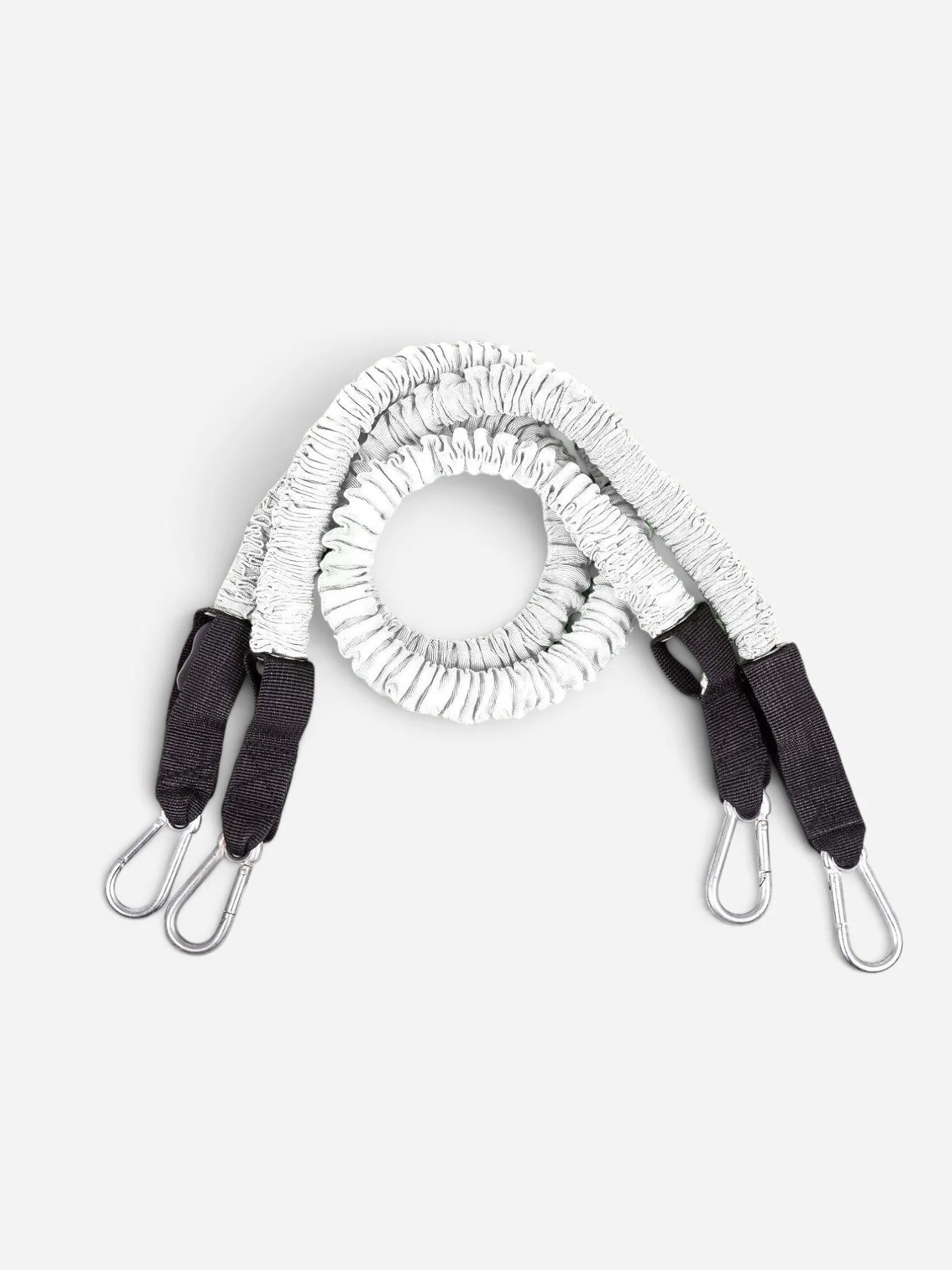 WHITE RESISTANCE BANDS FOR WORKOUT X 4