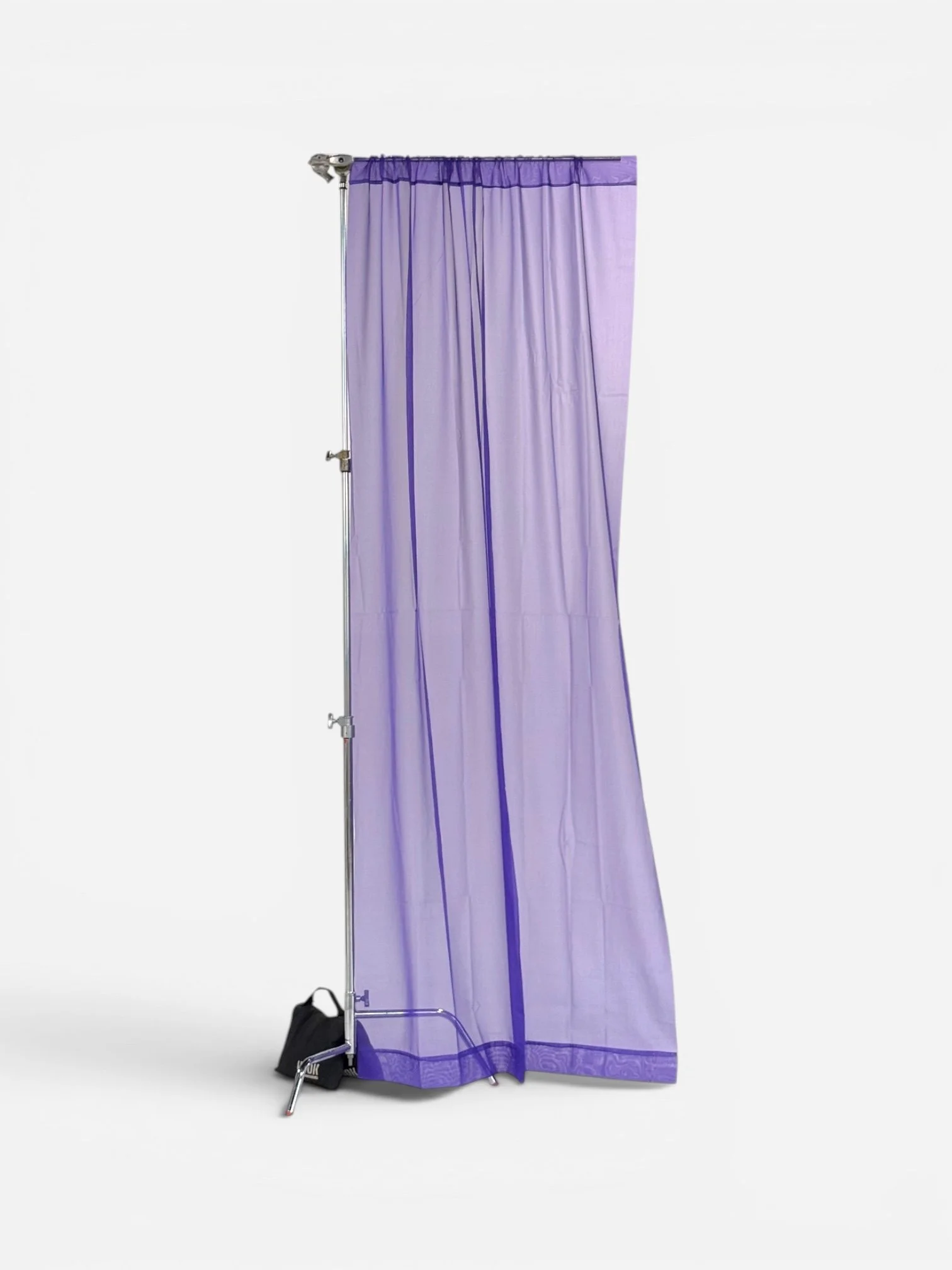 PURPLE SHEER CURTAIN (119"H X 59"W)